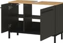 GERMANIA Waschbeckenunterschrank Yonkers | Braun 5