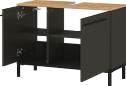 GERMANIA Waschbeckenunterschrank Yonkers | Braun