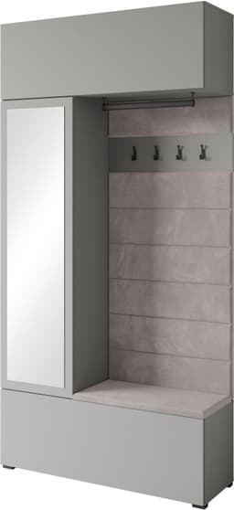Home affaire Garderoben-Set TEJO | Grau