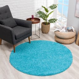 Sanat Hochflor-Teppich LOCA | Blau