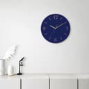 OTTO home Wanduhr Aurum | Blau