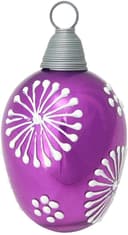Krebs Glas Lauscha Osterei Floral | Mehrfarbig 5