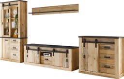 Home affaire Wohnwand SHERWOOD | Holztöne