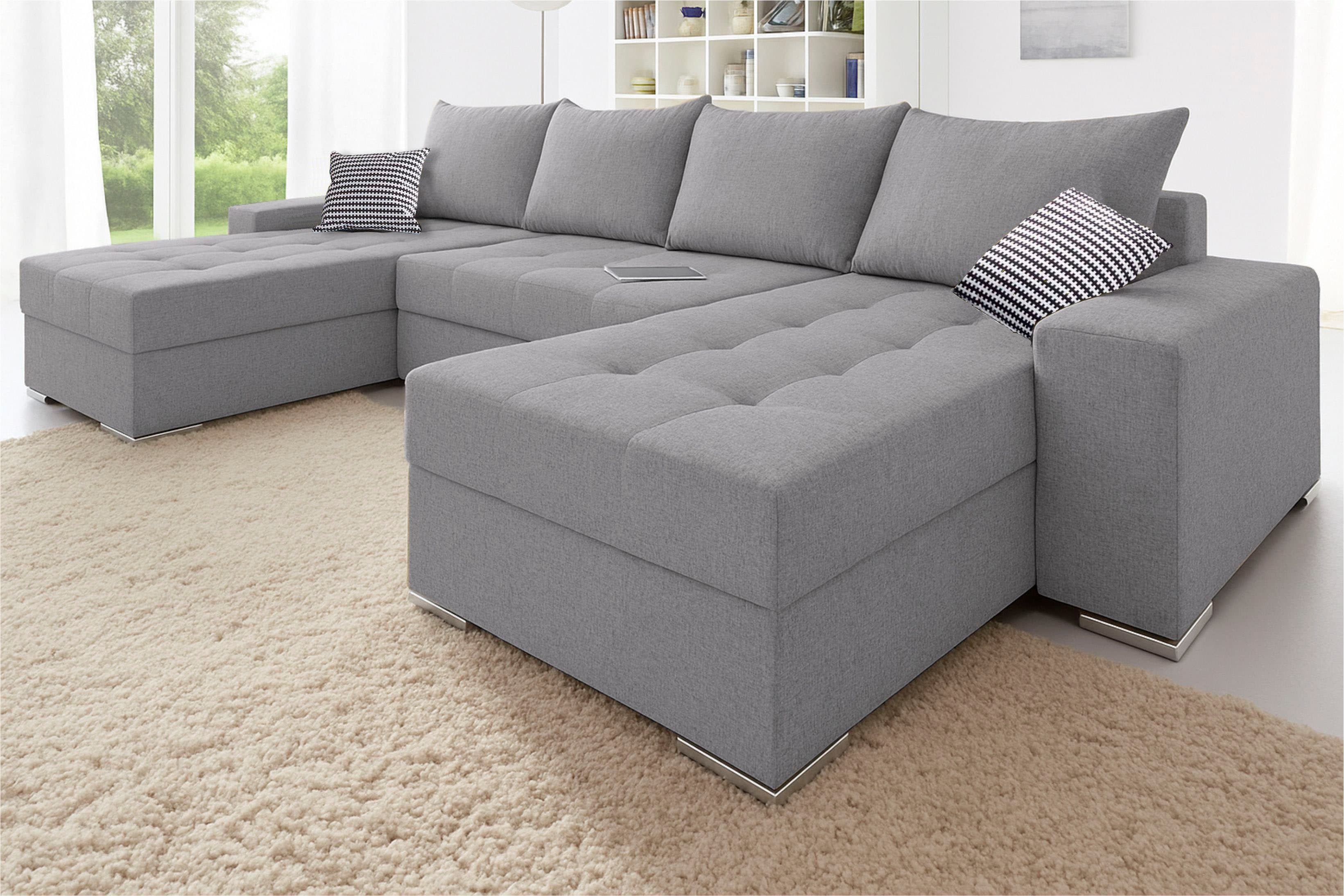 COLLECTION AB Wohnlandschaft Josy XL U-Form | Grau
