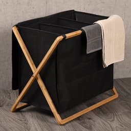 KESPER® Wäschebox Wäschesammler | Schwarz