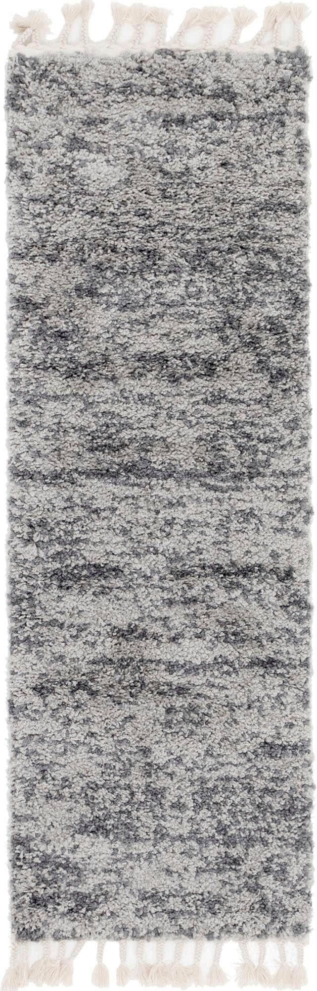 Myflair Möbel & Accessoires Hochflor-Läufer Top Shag | Grau