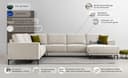 OTTO home Wohnlandschaft OLAND U-Form | Beige 3
