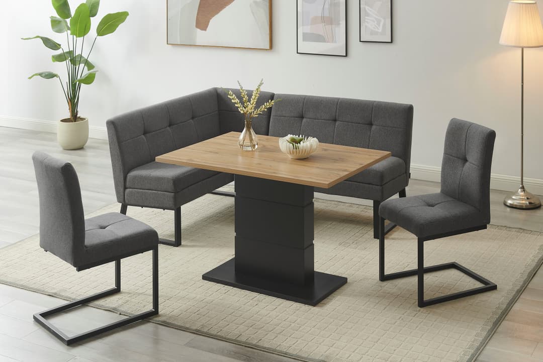 OTTO home Eckbank Geranie | Grau