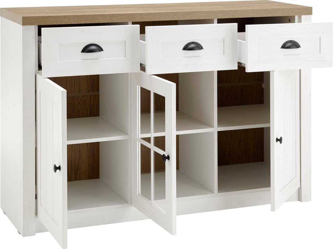 Home affaire Sideboard Beauvais | Weiß