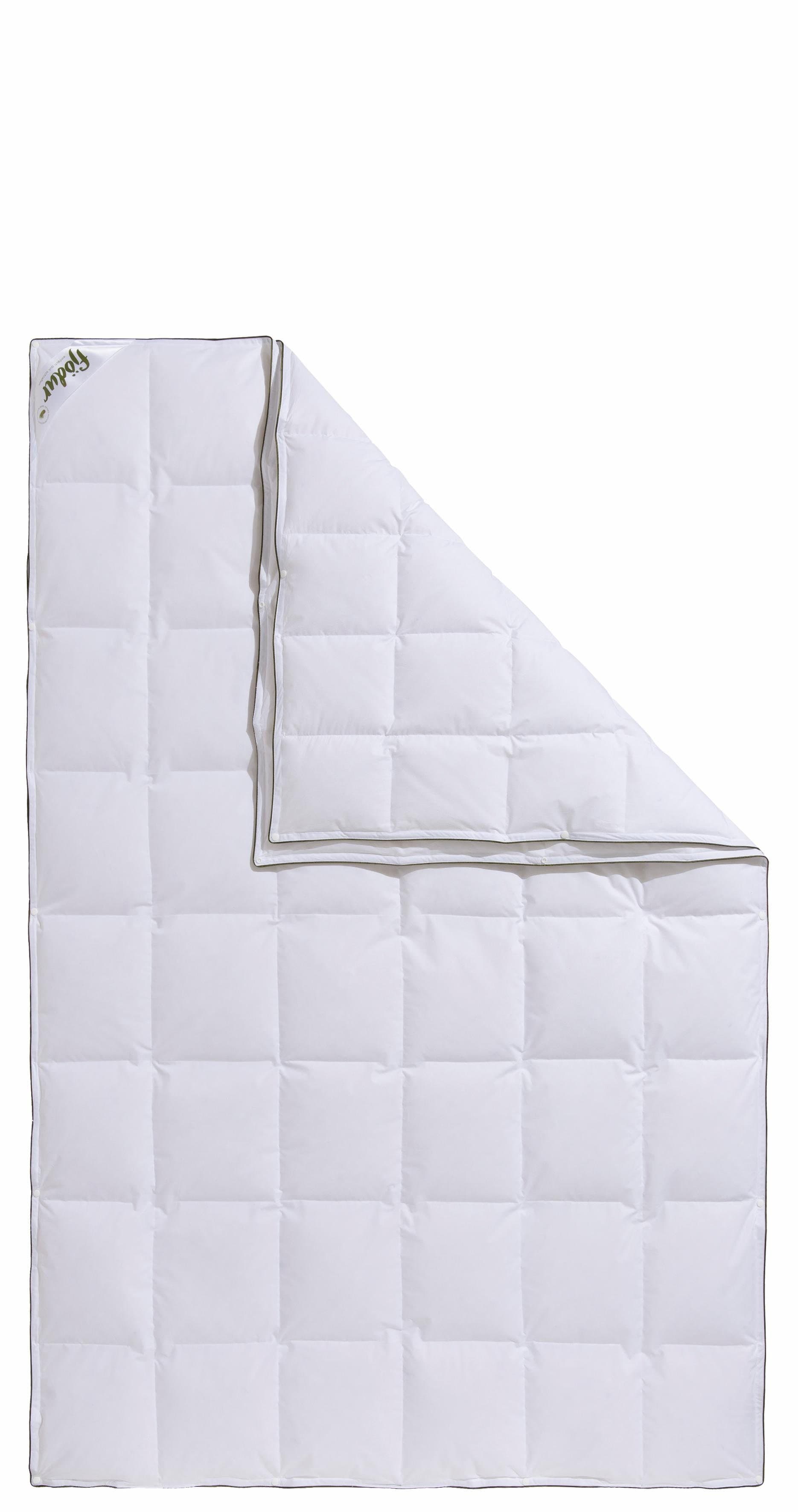 fjödur Daunenbettdecke Fancy | Weiß
