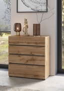 OTTO home Schubkastenkommode Cross | Holztöne 2