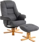 Duo Collection TV-Sessel Bordeaux | Grau 4