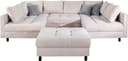 COLLECTION AB Wohnlandschaft Toni U-Form | Beige 2