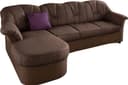 DOMO collection Ecksofa Flores Schlafsofa | Braun 2
