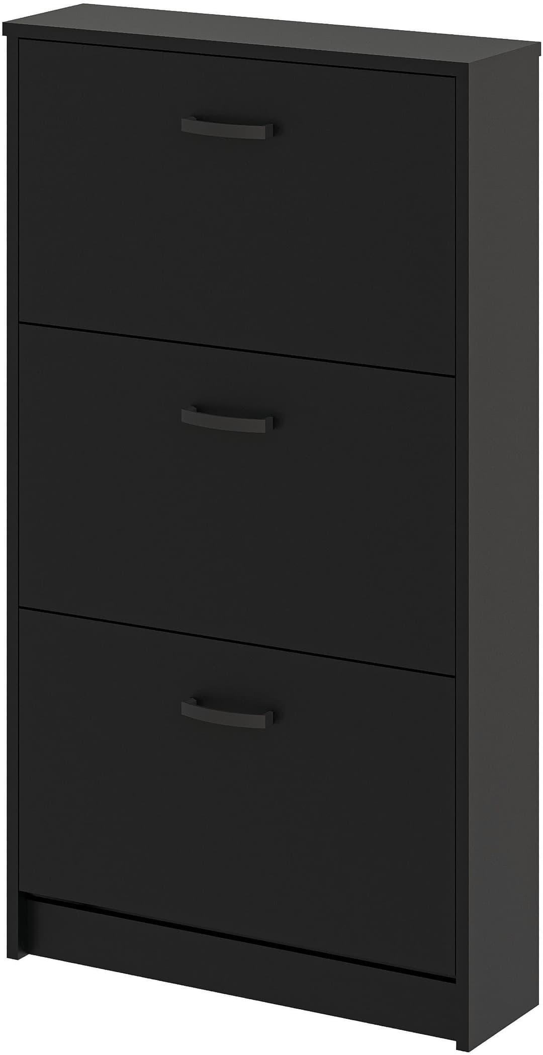 FMD Schuhschrank Step 3 | Schwarz