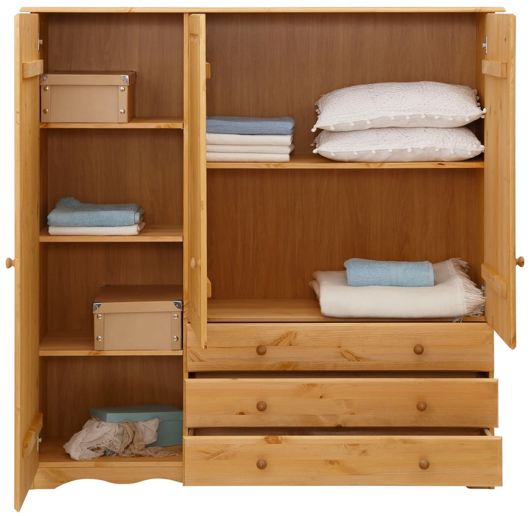 Home affaire Wäscheschrank Minik | Holztöne