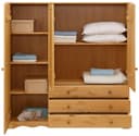 Home affaire Wäscheschrank Minik | Holztöne 3