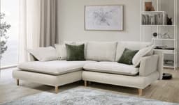 COLLECTION AB Ecksofa Mandela L-Form | Beige