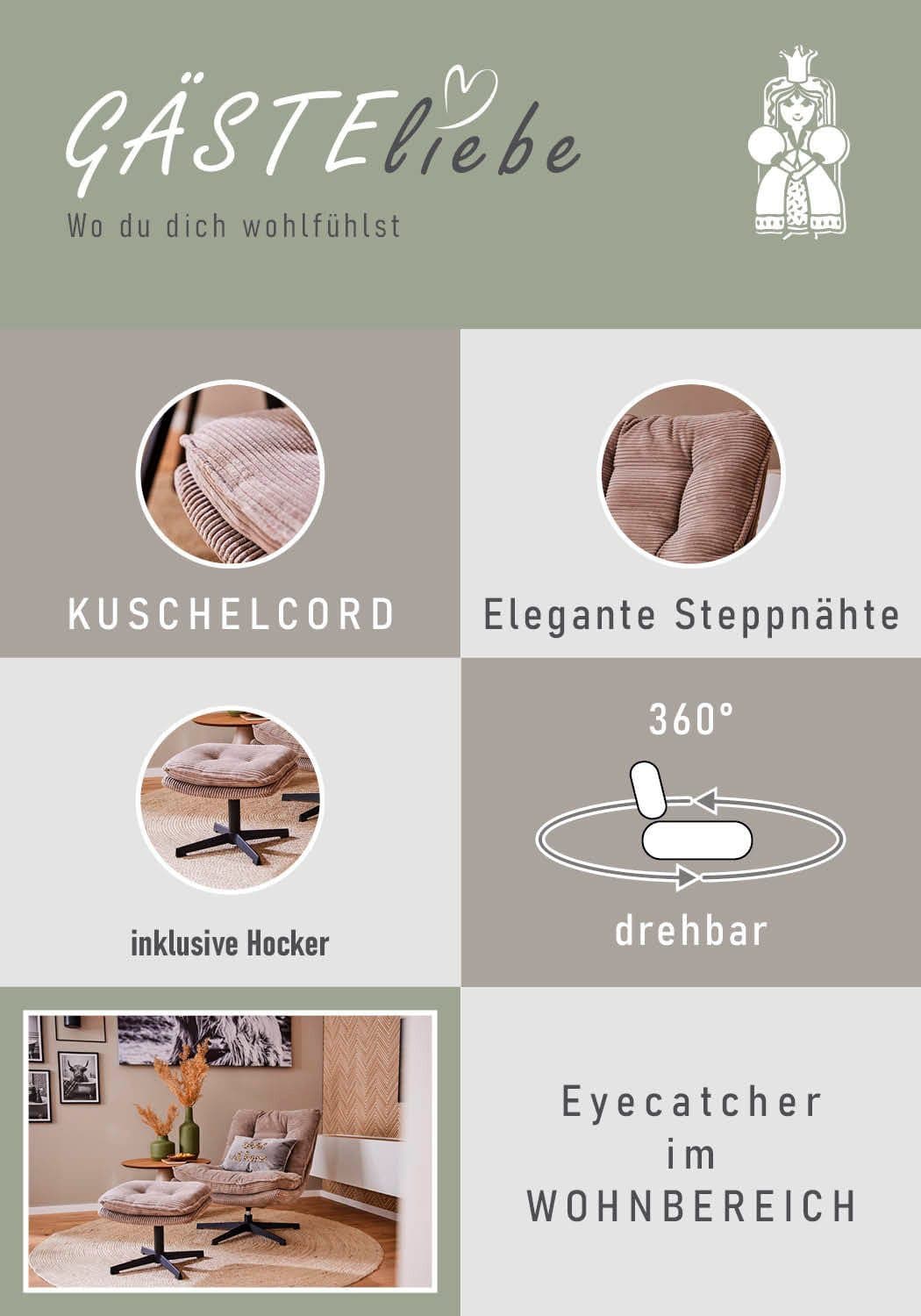 Jockenhöfer Gruppe Relaxsessel Kasper | Braun