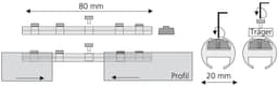 Liedeco Verbinder | Silber
