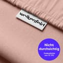 Wolkenfeld Bettwäsche Renforcé | Rosa 2