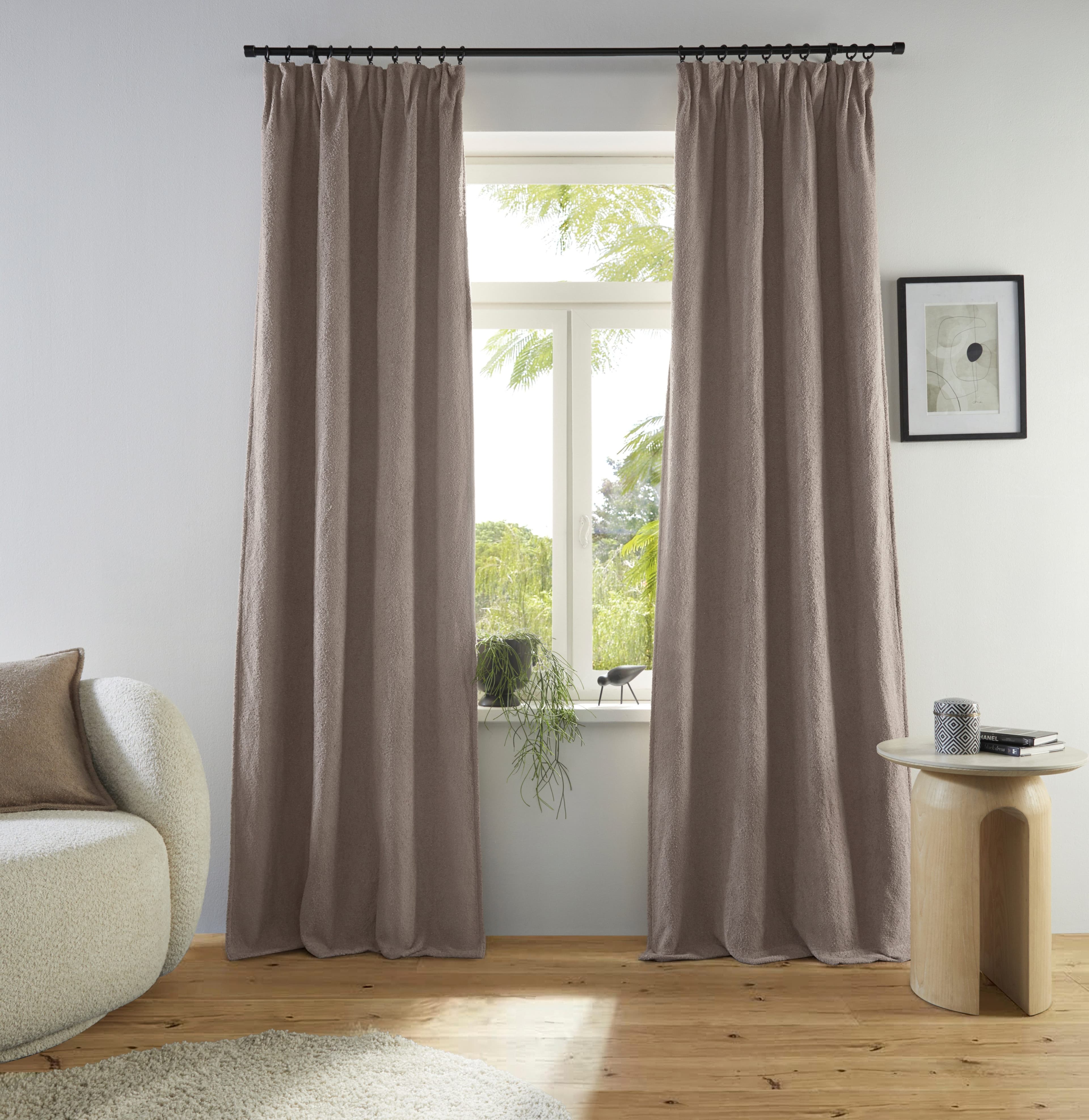 homsy by Ana Johnson Verdunkelungsvorhang Bouclea | Beige