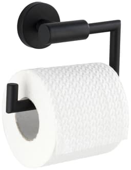 WENKO Toilettenpapierhalter Bosio | Schwarz