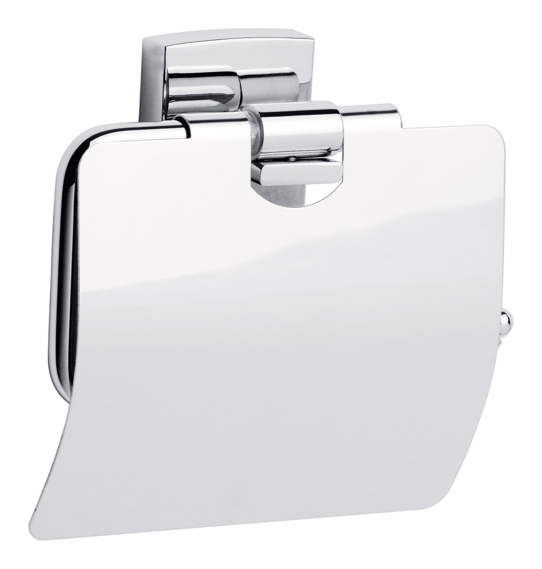 tesa KLAAM Toilettenpapierhalter | Silber