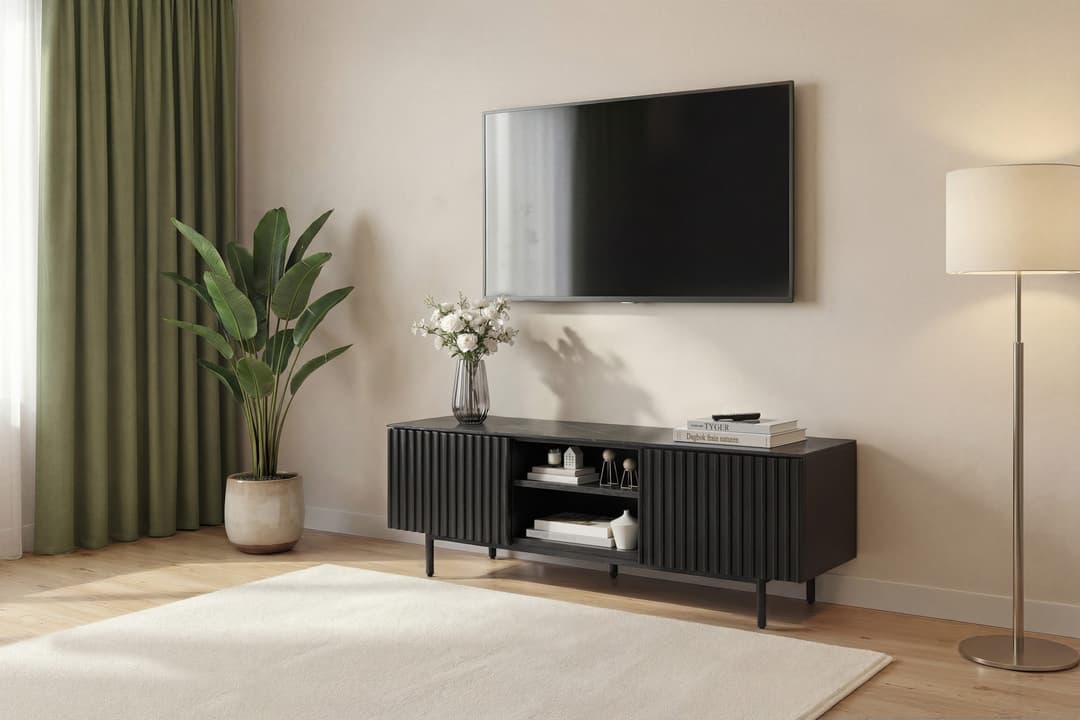 TV-Board Candise | Grau