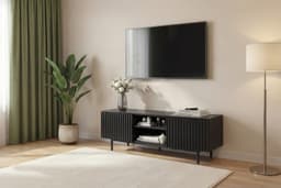 TV-Board Candise | Grau