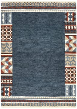 THEKO Wollteppich Nuno | Blau
