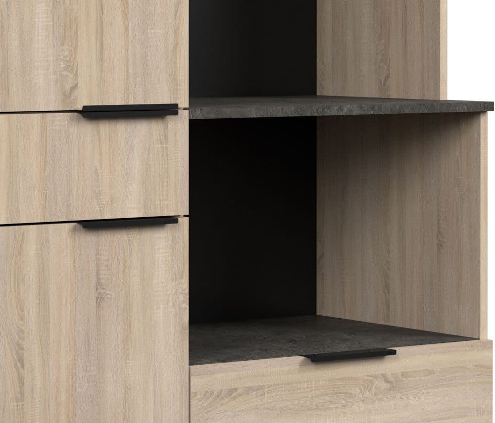 Parisot Buffet Fumay 11 Geschirrschrank | Holztöne