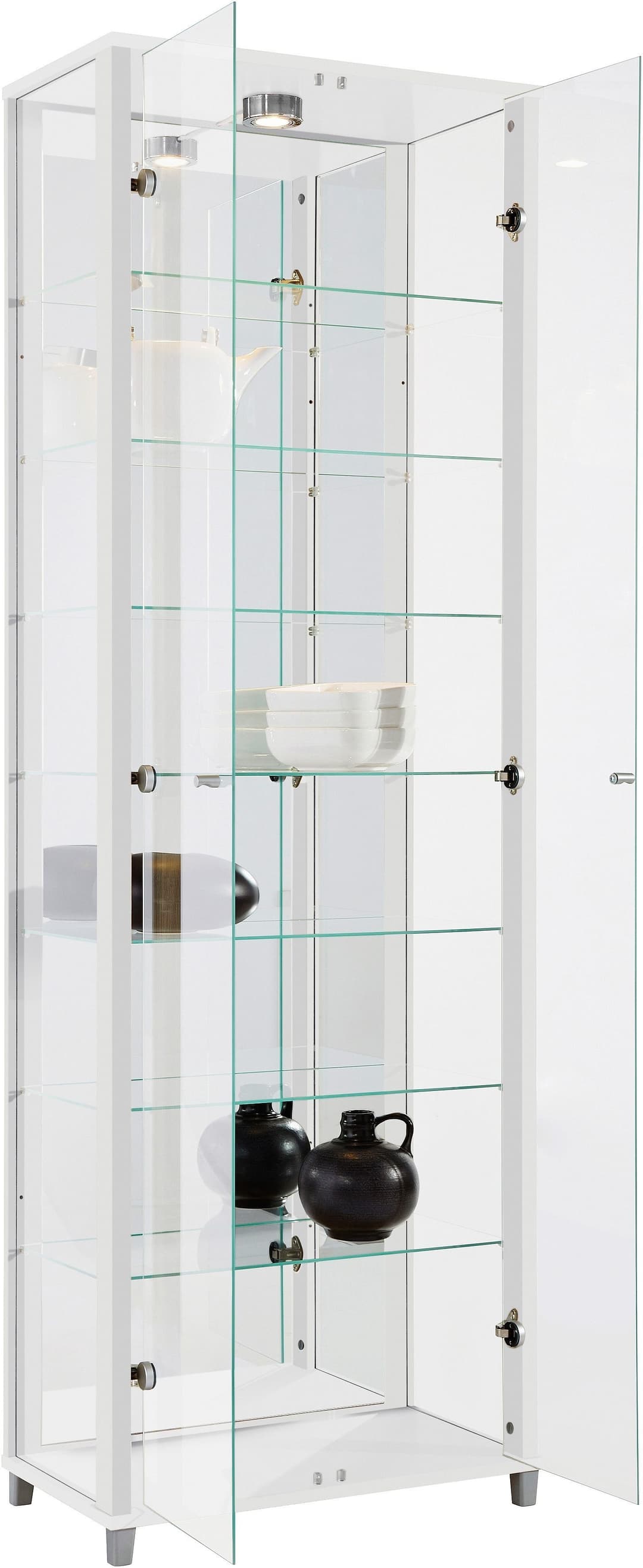 fif möbel Vitrine OPTIMA | Weiß