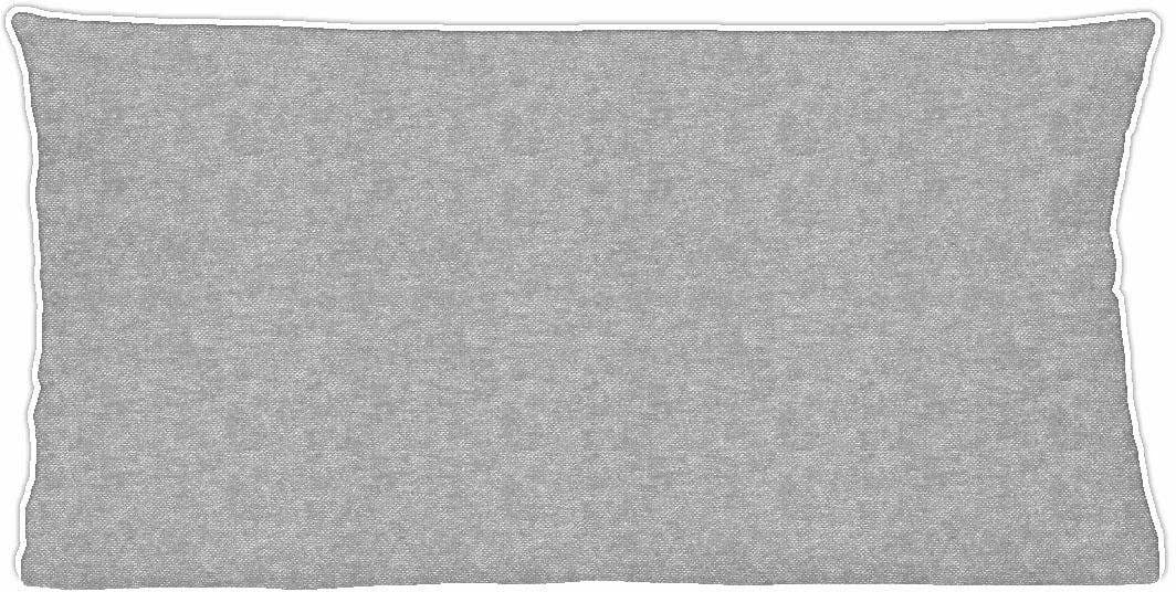 Biberna Kissenbezug Hermal Flanell | Grau