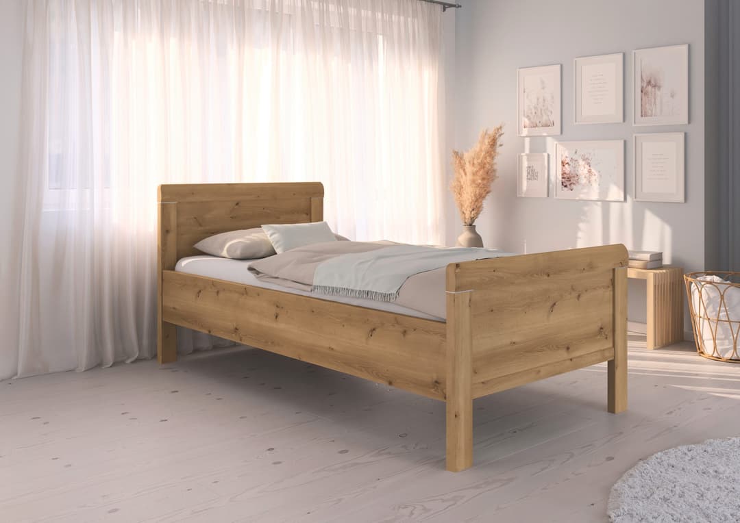rauch Bett EVELYN Einzelbett | Holztöne