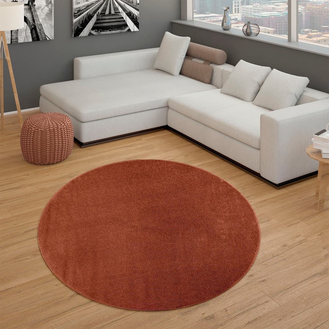 Paco Home Teppich Porto 890 | Kupfer