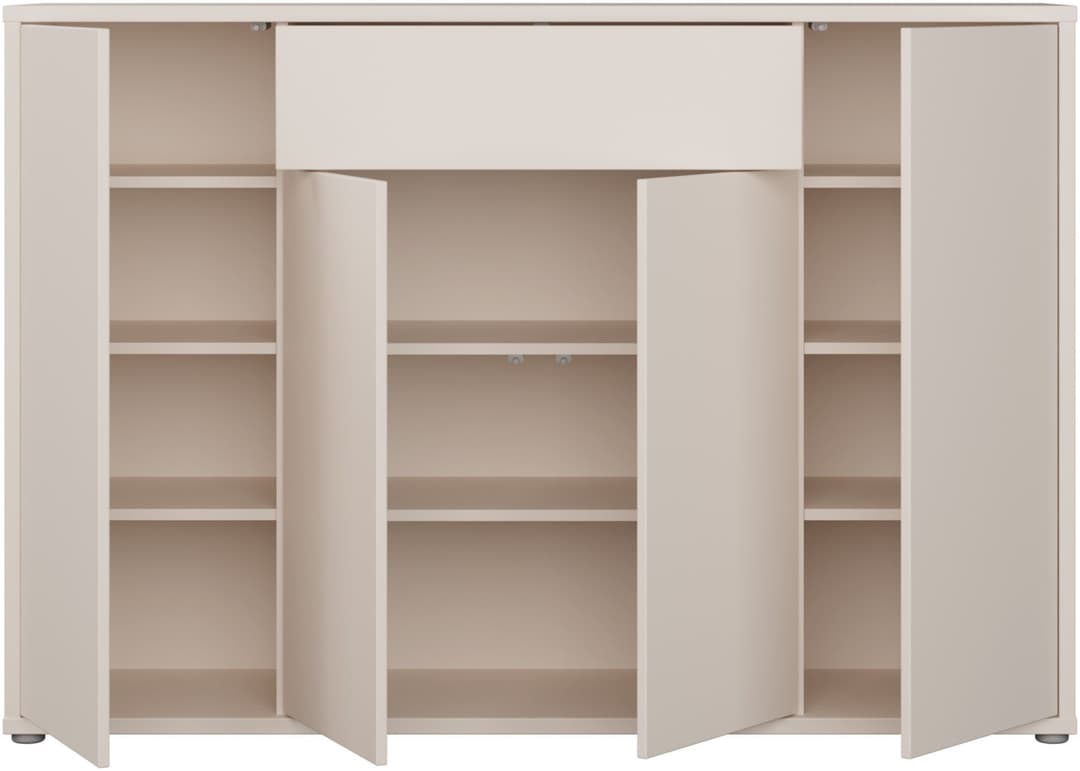 FORTE Schuhschrank Alice Springs | Weiß
