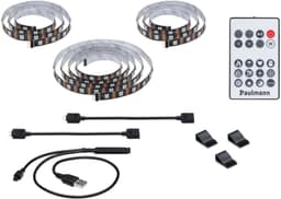 Paulmann USB LED Strip | Schwarz