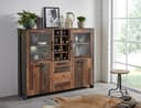 FORTE Highboard Clif | Holztöne 3