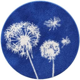 Grund Badematte Pusteblume | Blau