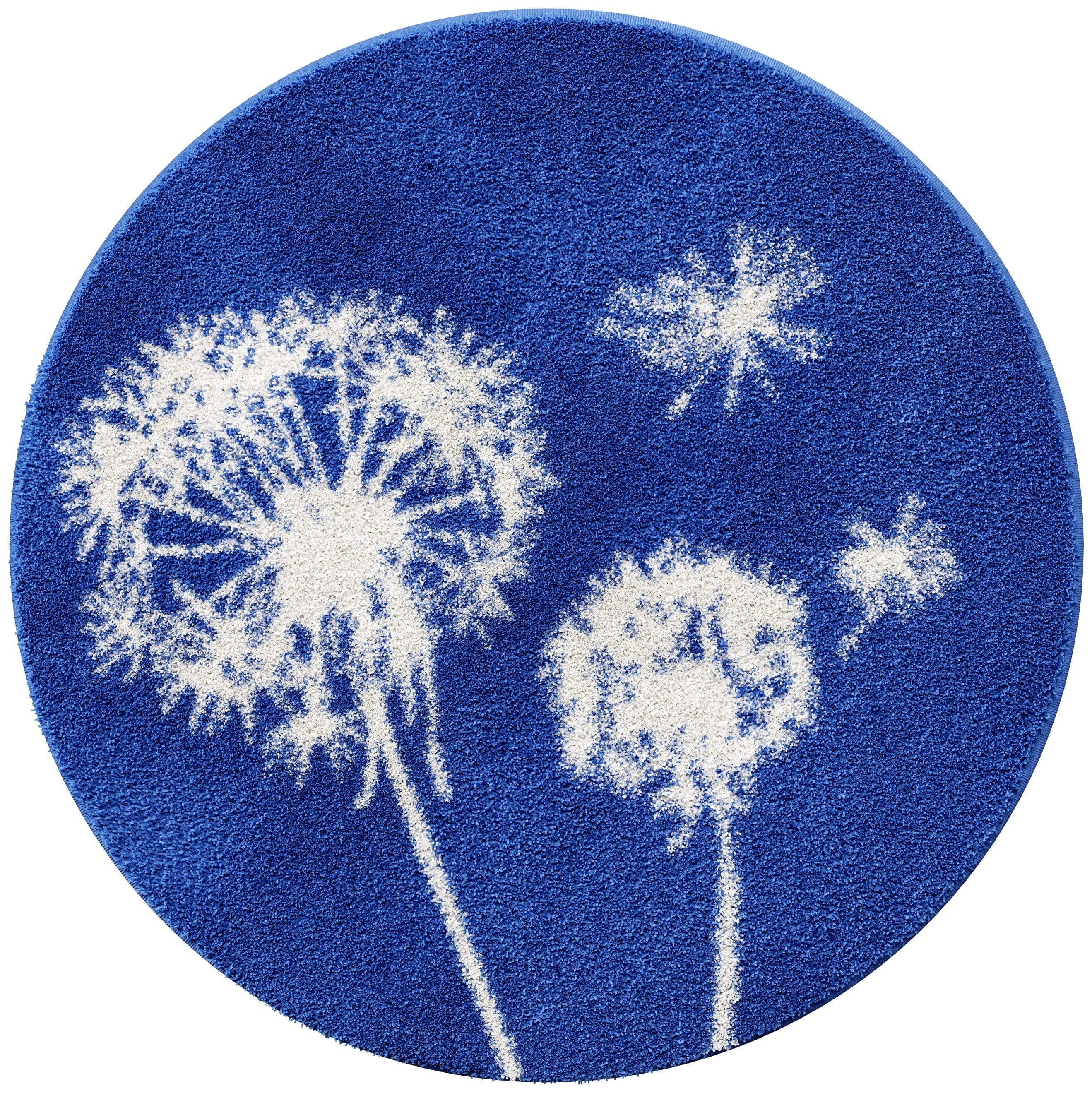 Grund Badematte Pusteblume | Blau