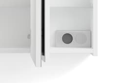 byLIVING Spiegelschrank Serie Spree | Weiß
