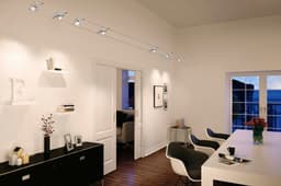 Paulmann LED Deckenleuchte Mac II | Silber