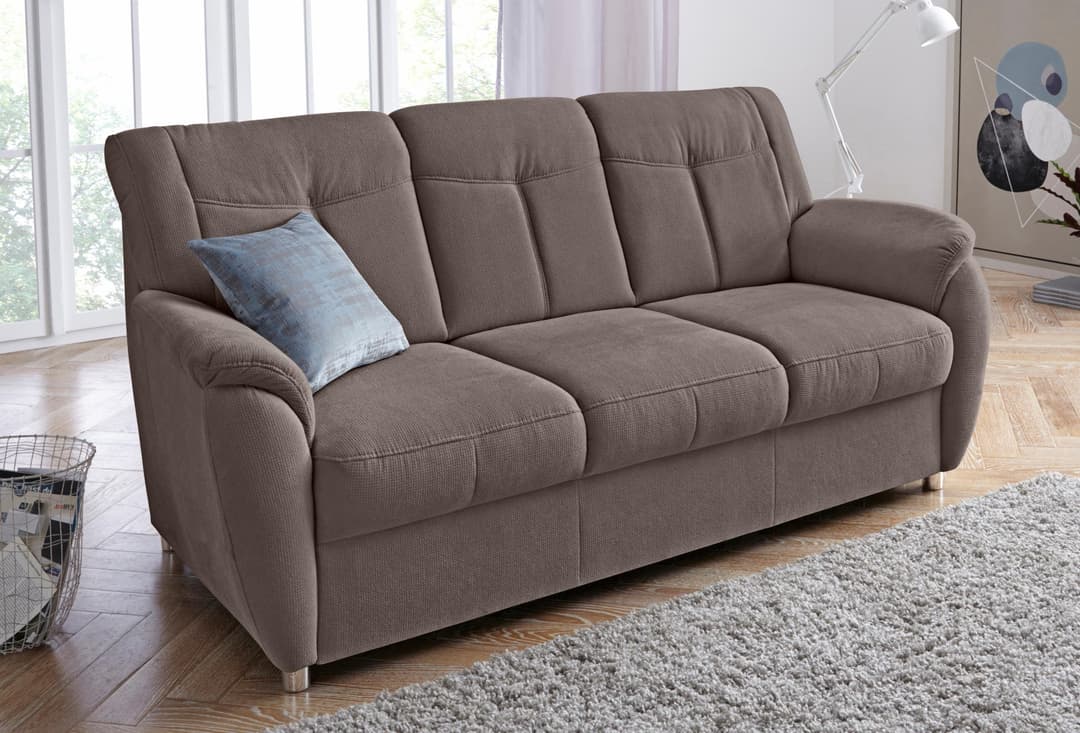 sit&more 3-Sitzer Sonoma | Braun