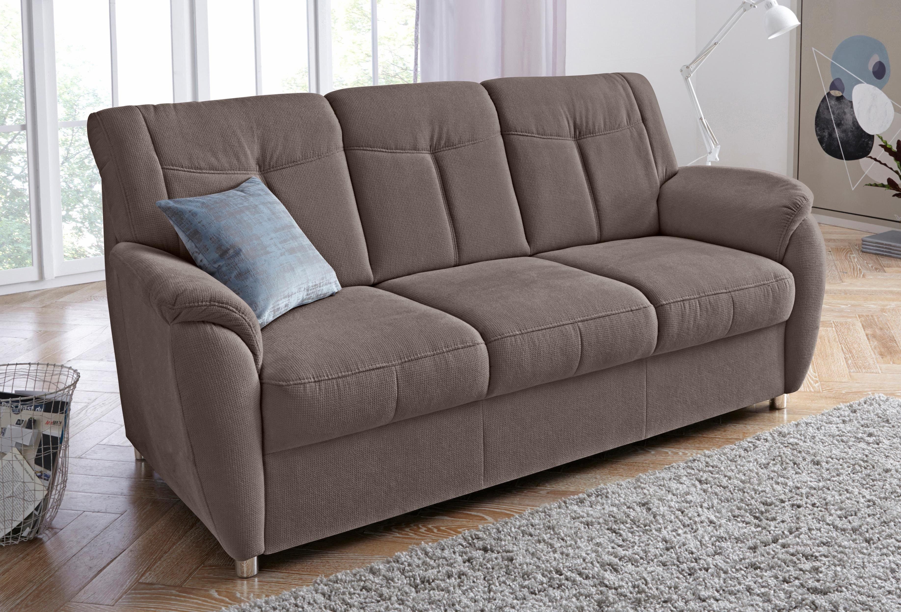 sit&more 3-Sitzer Sonoma | Braun