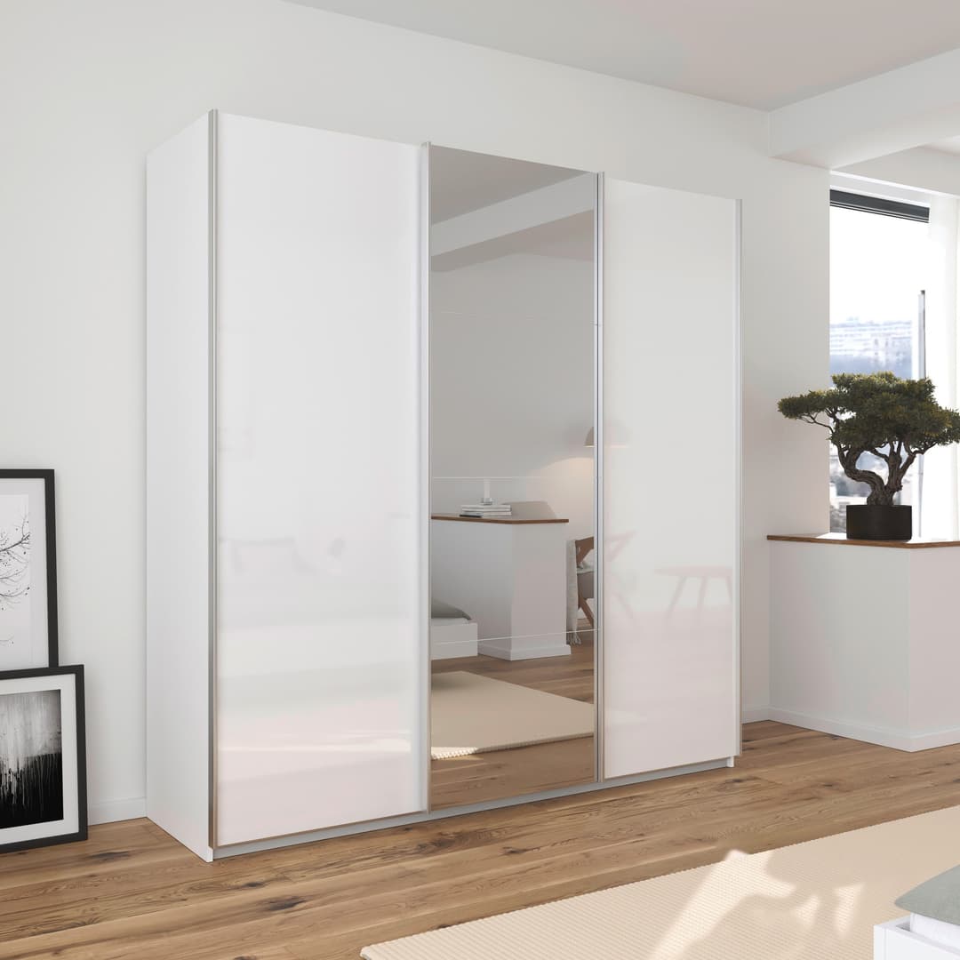 OTTO home Schwebetürenschrank AGORDO | Weiß