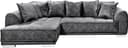 ED EXCITING DESIGN Ecksofa Sentina | Grau