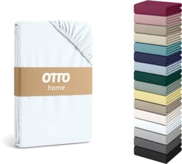 OTTO home Spannbettlaken Physalis Topper COMFORT | Weiß