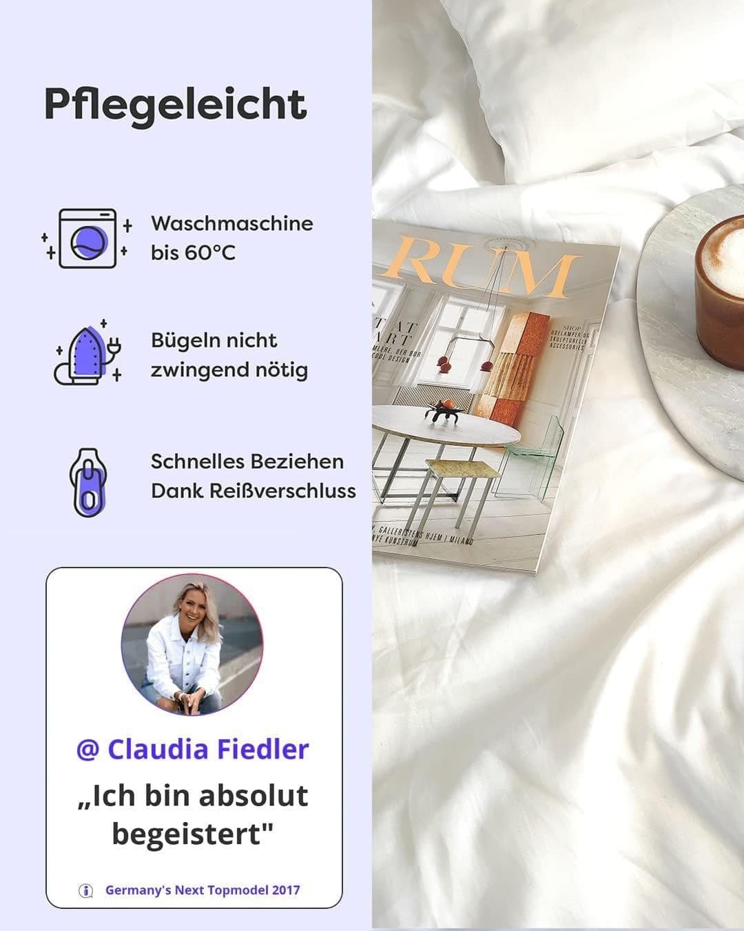 Wolkenfeld Bettwäsche Set | Grau