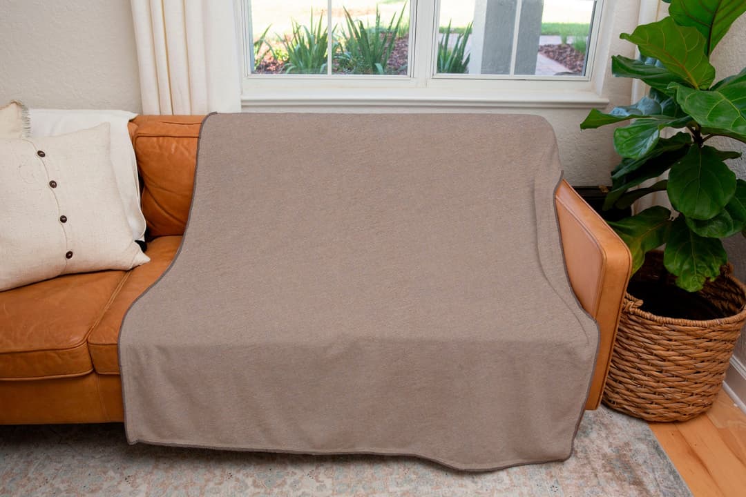SETEX Kuscheldecke | Braun